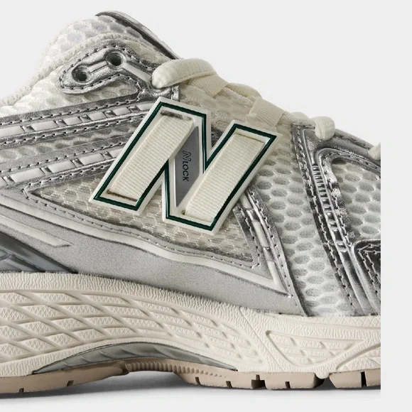 New balance 1906 green/white/cream/silver - Picture 4 of 9